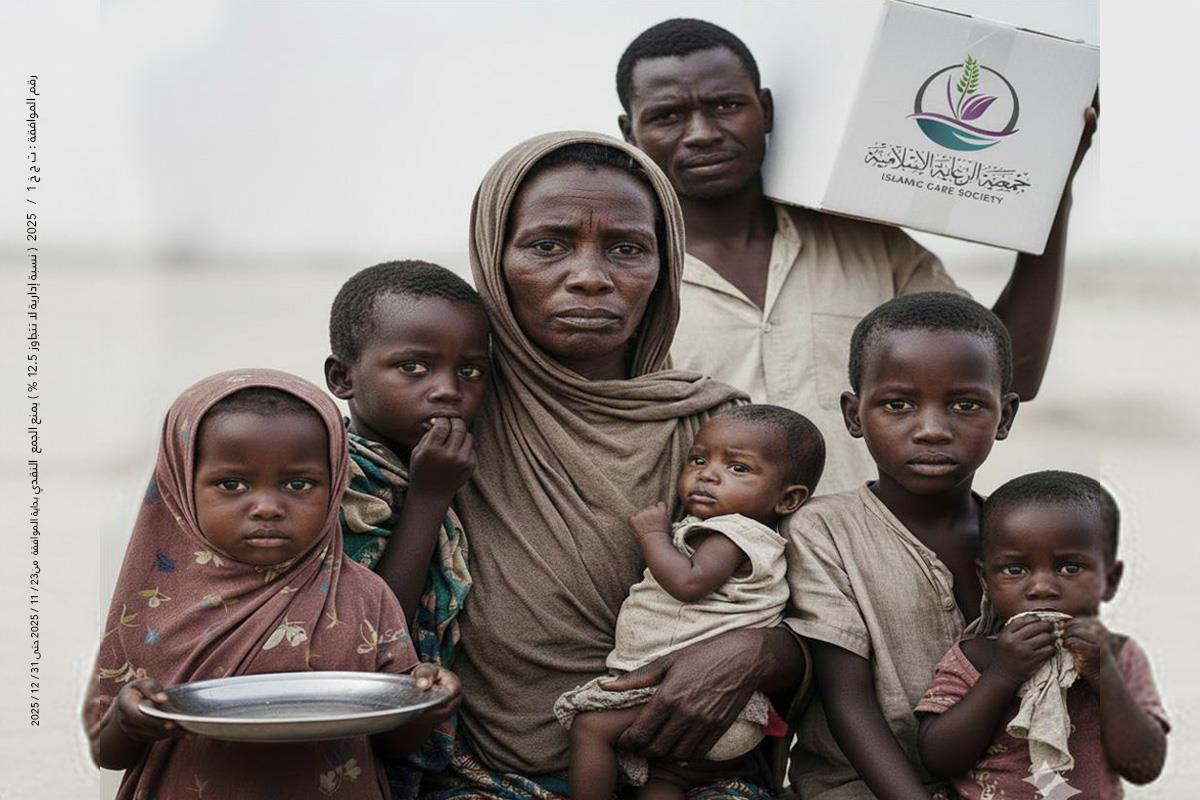 إطعام المتضررين من الحرب بالسودان